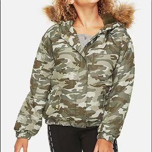 Camouflage parka